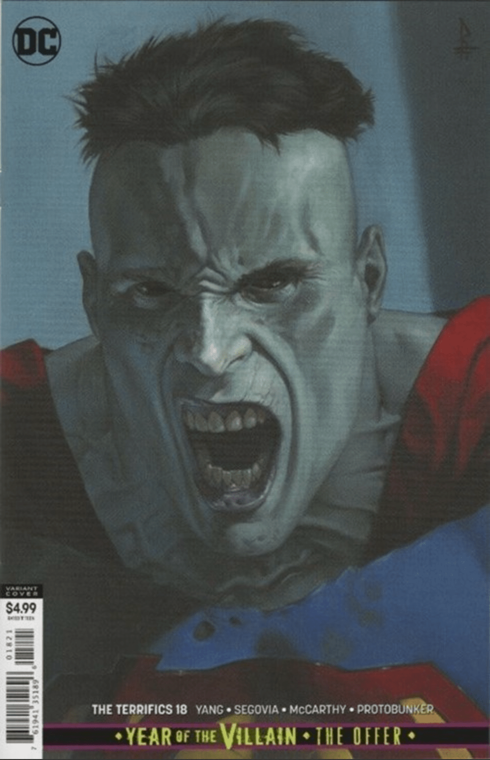 TERRIFICS 18 Riccardo Federici CARD STOCK VAR ED YOTV THE OFFER (07/24/2019) - DelsBricks Toys & CollectiblesComic BooksDelsBricks Toys & CollectiblesUnknown Comic Books