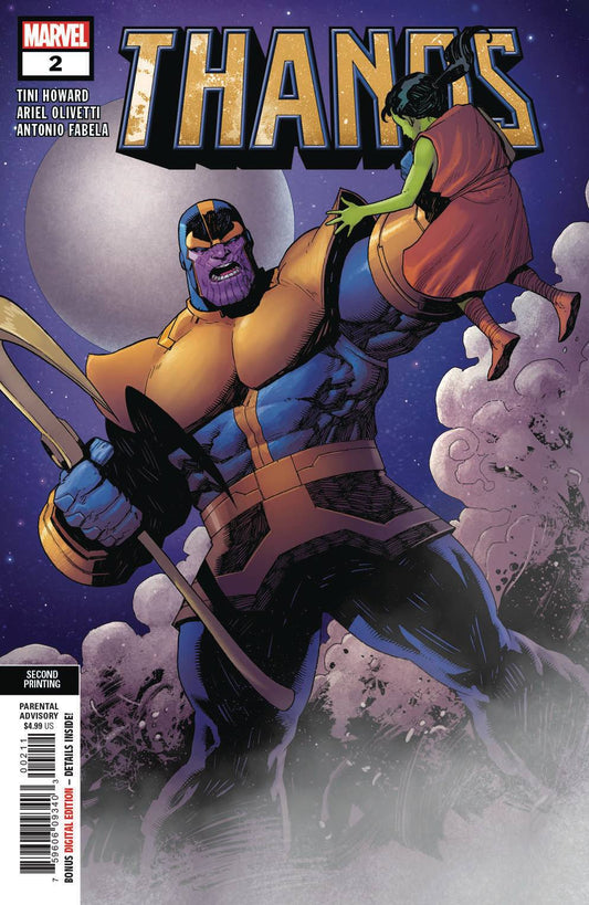THANOS 2 (OF 6) 2ND PTG OLIVETTI VAR (07/03/2019) - DelsBricks Toys & CollectiblesComic BooksDelsBricks Toys & CollectiblesUnknown Comic Books