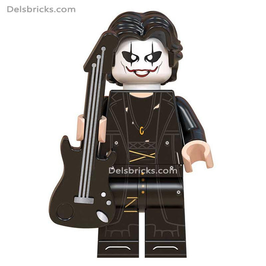 The Crow Eric Draven Lego Minifigures Custom Toys - DelsBricks MinifiguresMinifiguresDelsBricks MinifiguresDelsbricks