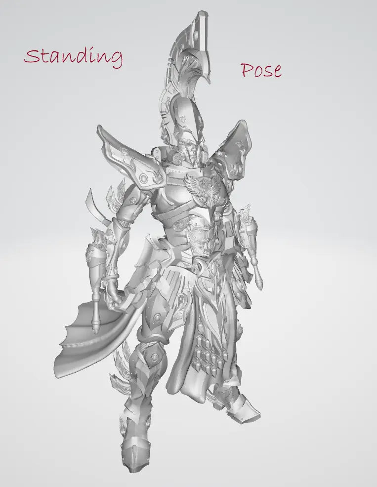 The First Phoenix by 3DArtGuy 32mm scale, 50mm or 100mm, Miniature War Gaming Figure, Grim Dark, Proxy, Space Elf - DelsBricks Toys & CollectiblesResin Printed MiniatureDelsBricks Toys & CollectiblesMega Diamonds & Schwartzreiter Mini Forge