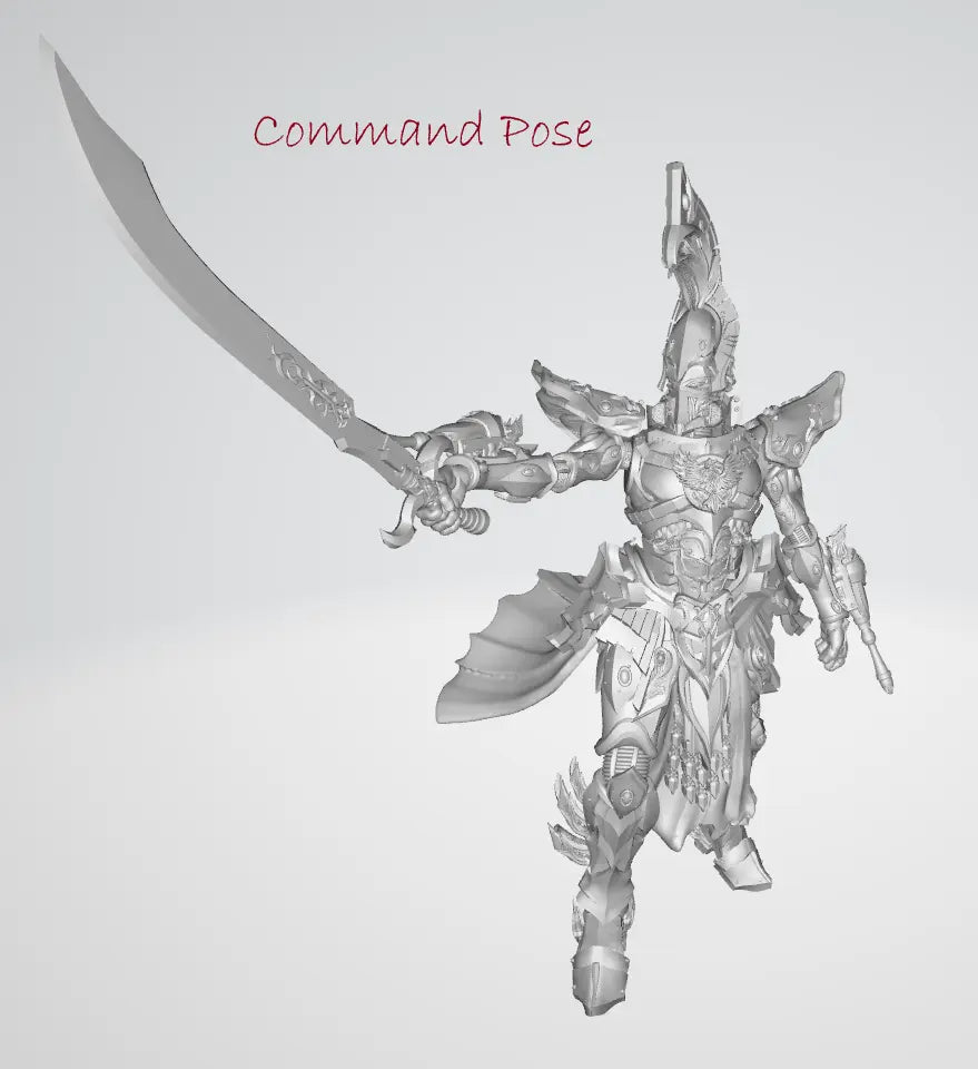 The First Phoenix by 3DArtGuy 32mm scale, 50mm or 100mm, Miniature War Gaming Figure, Grim Dark, Proxy, Space Elf - DelsBricks Toys & CollectiblesResin Printed MiniatureDelsBricks Toys & CollectiblesMega Diamonds & Schwartzreiter Mini Forge
