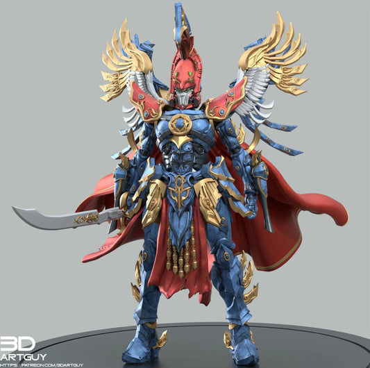 The First Phoenix by 3DArtGuy 32mm scale, 50mm or 100mm, Miniature War Gaming Figure, Grim Dark, Proxy, Space Elf - DelsBricks Toys & CollectiblesResin Printed MiniatureDelsBricks Toys & CollectiblesMega Diamonds & Schwartzreiter Mini Forge