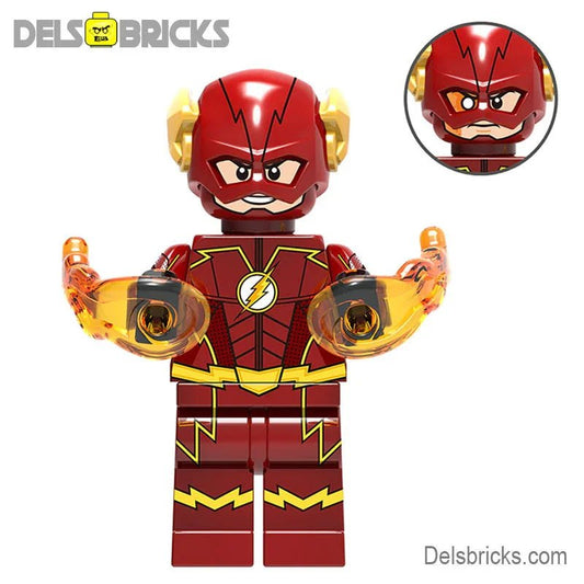The Flash Barry Allen - TV Show Version - DelsBricks MinifiguresMinifiguresDelsBricks MinifiguresDelsbricks