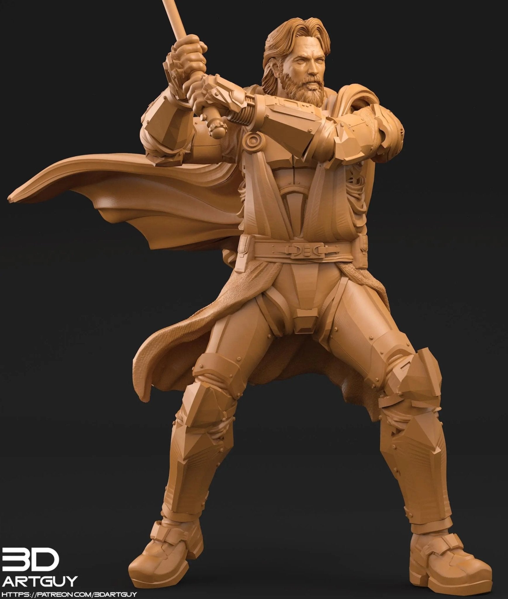 The General by 3DArtGuy 28/32mm scale, 50mm or 100m Miniature War Gaming Figure, Sci - fi, Proxy, Star Wars - DelsBricks Toys & CollectiblesResin Printed MiniatureDelsBricks Toys & CollectiblesMega Diamonds & Schwartzreiter Mini Forge