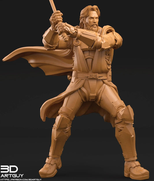 The General by 3DArtGuy 28/32mm scale, 50mm or 100m Miniature War Gaming Figure, Sci - fi, Proxy, Star Wars - DelsBricks Toys & CollectiblesResin Printed MiniatureDelsBricks Toys & CollectiblesMega Diamonds & Schwartzreiter Mini Forge