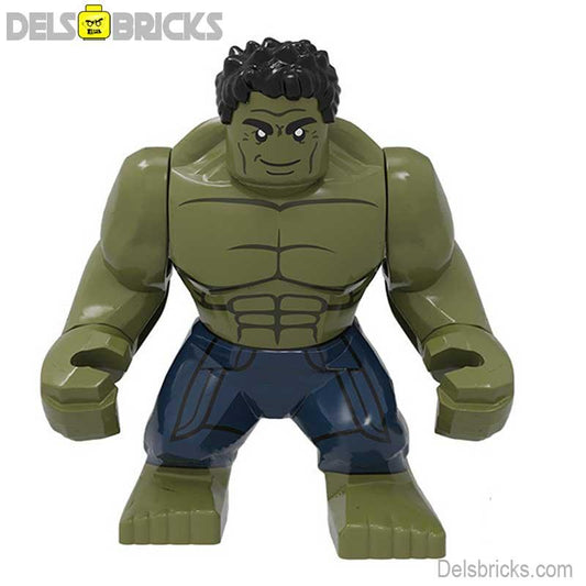 The Hulk from Avengers (large size) Lego Minifigures Custom Toys - DelsBricks MinifiguresMinifiguresDelsBricks MinifiguresDelsbricks