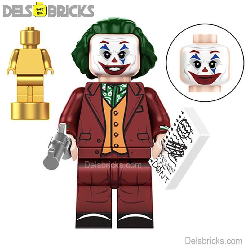 The Joker Arthur Fleck Joaquin Phoenix Lego Minifigures Custom Toys 1 - DelsBricks MinifiguresMinifiguresDelsBricks MinifiguresDelsbricks
