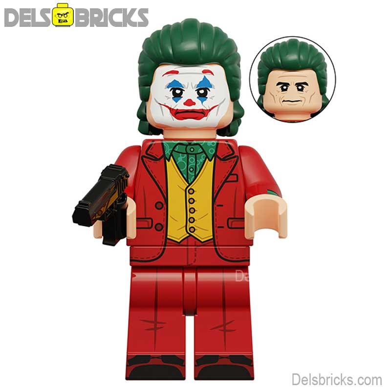 The Joker Arthur Fleck Joaquin Phoenix Lego Minifigures Custom Toys - DelsBricks MinifiguresMinifiguresDelsBricks MinifiguresDelsbricks