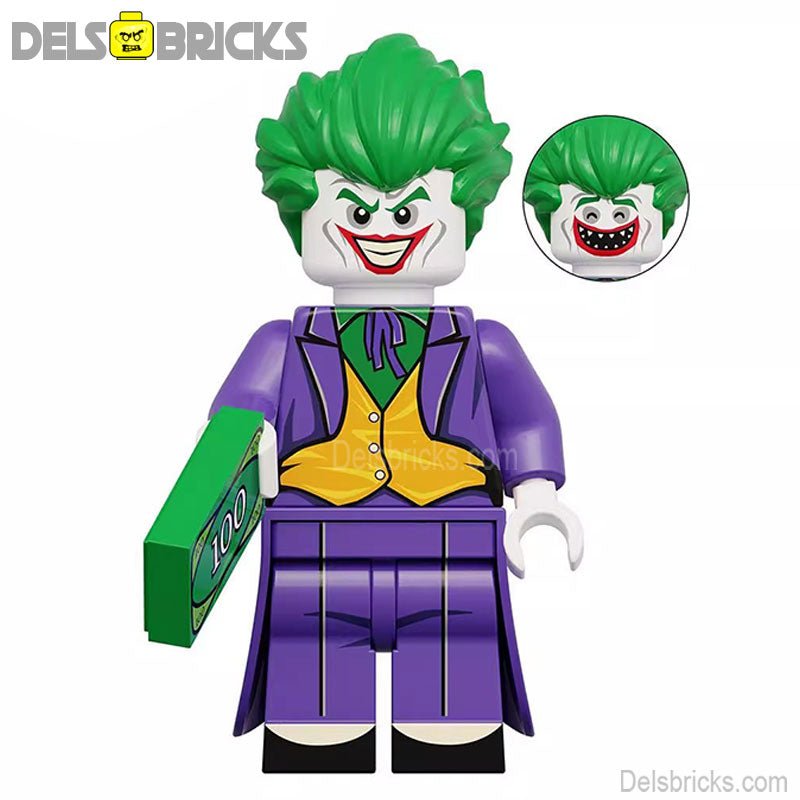 The Joker from Batman Lego Minifigures Custom Toys 9 - DelsBricks MinifiguresMinifiguresDelsBricks MinifiguresDelsbricks