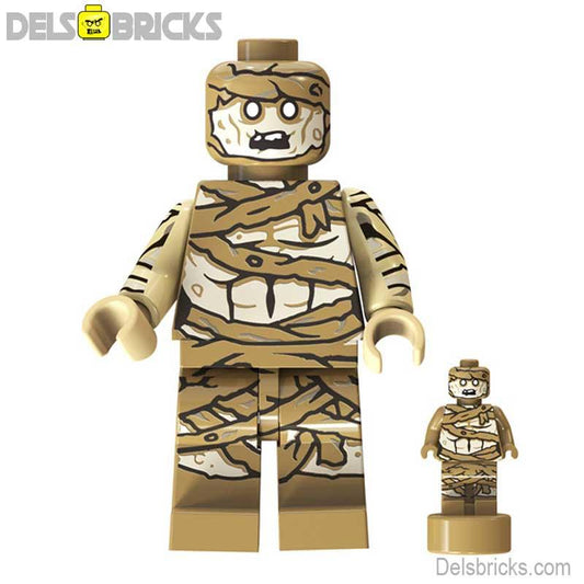 The Mummy Horror movie Lego Minifigures custom toys - DelsBricks MinifiguresLego Horror MinifiguresDelsBricks MinifiguresDelsbricks.com