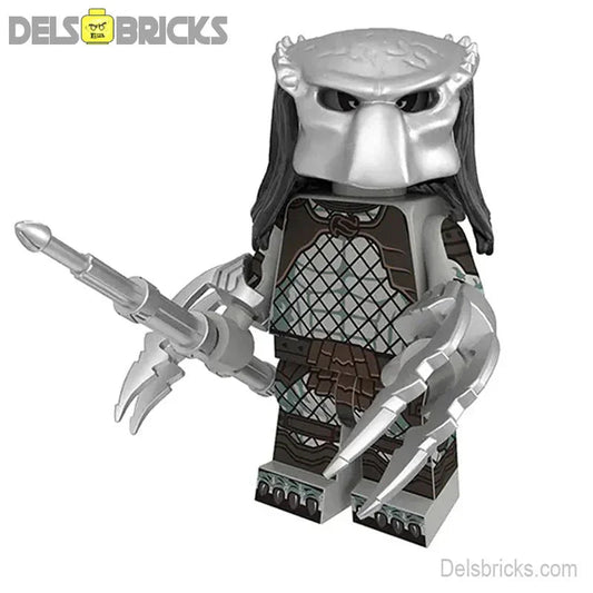 The Predator Gray Yautja Minifigures 4 - DelsBricks MinifiguresMinifiguresDelsBricks MinifiguresDelsbricks