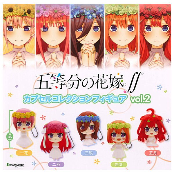 The Quintessential Quintuplets Gashapon Capsule Toy - Official Anime Keychain - DelsBricks Toys & CollectiblesKeychainDelsBricks Toys & CollectiblesSuper Anime Store