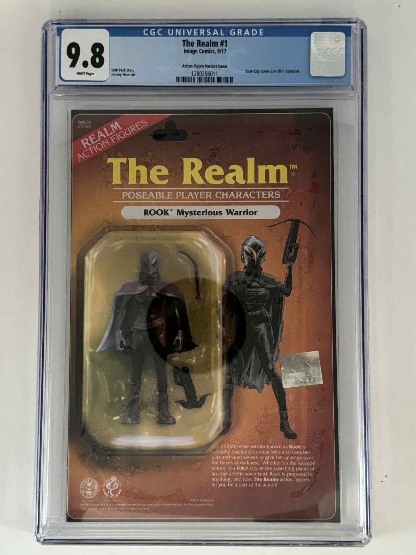 The Realm 1 CGC 9.8 Blue Label Haun Exclusive Action Figure Var - DelsBricks Toys & CollectiblesCOMIC BOOKDelsBricks Toys & CollectiblesUnknown Comic Books