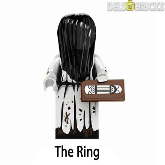 The Ring Samara Lego Minifigures Custom Horror Toys - DelsBricks MinifiguresLego Horror MinifiguresDelsBricks MinifiguresDelsbricks.com
