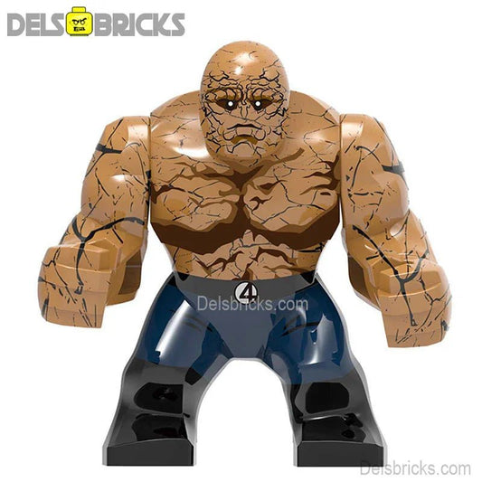 The Thing from Fantastic Four Best Lego Minifigures Custom Toys - DelsBricks MinifiguresMinifiguresDelsBricks MinifiguresDelsbricks