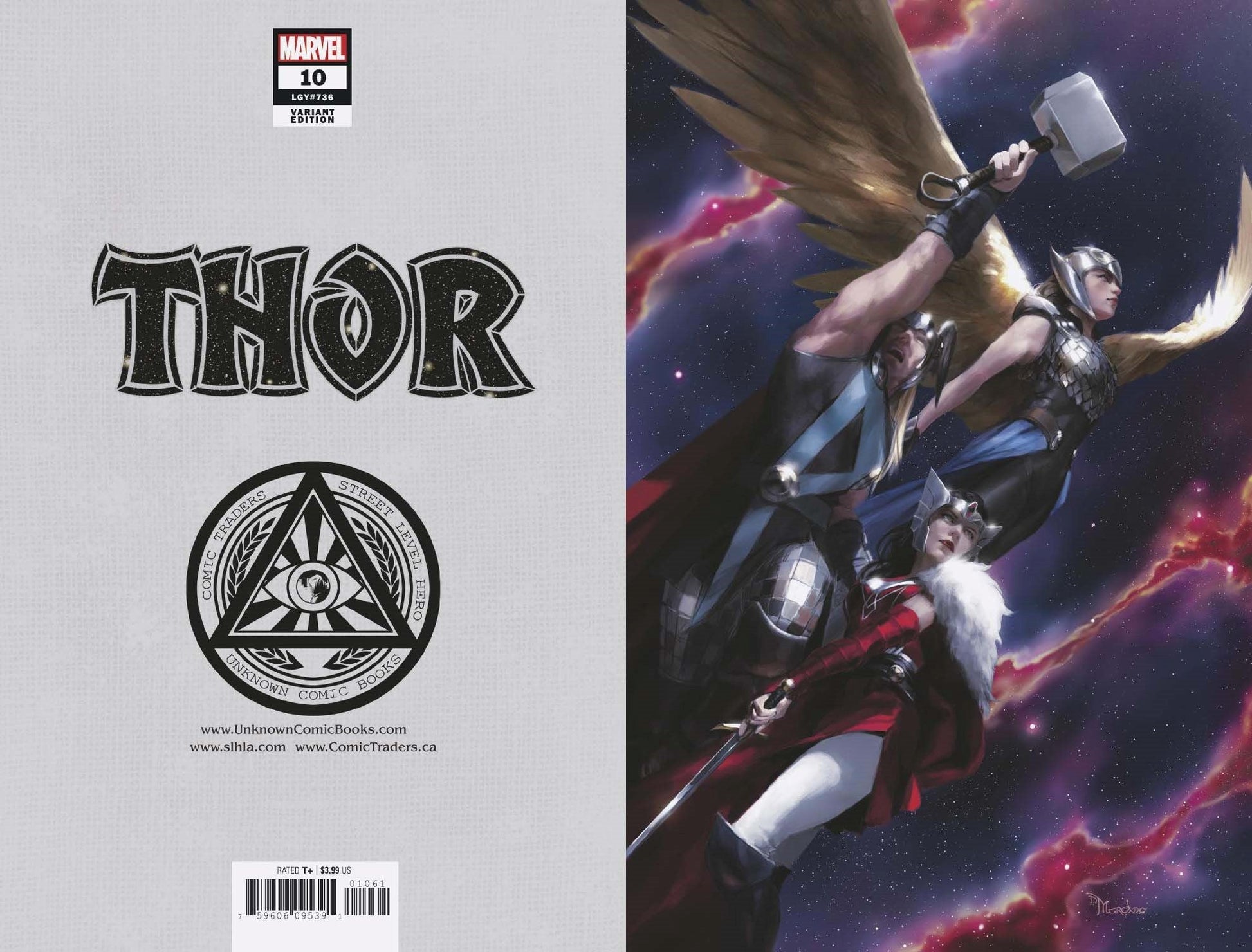 Thor 10 Unknown Comics Miguel Mercado Exclusive Virgin Var (12/02/2020) - DelsBricks Toys & CollectiblesCOMIC BOOK EXCLUSIVEDelsBricks Toys & CollectiblesUnknown Comic Books