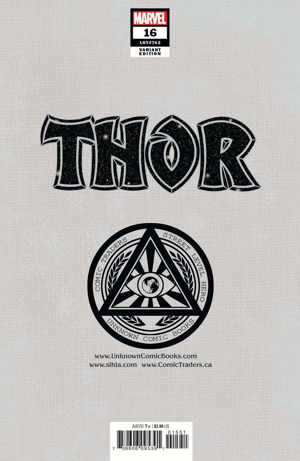 Thor 16 Unknown Comics Gabirele Dell'Otto Exclusive Var (08/25/2021) - DelsBricks Toys & CollectiblesCOMIC BOOK EXCLUSIVEDelsBricks Toys & CollectiblesUnknown Comic Books