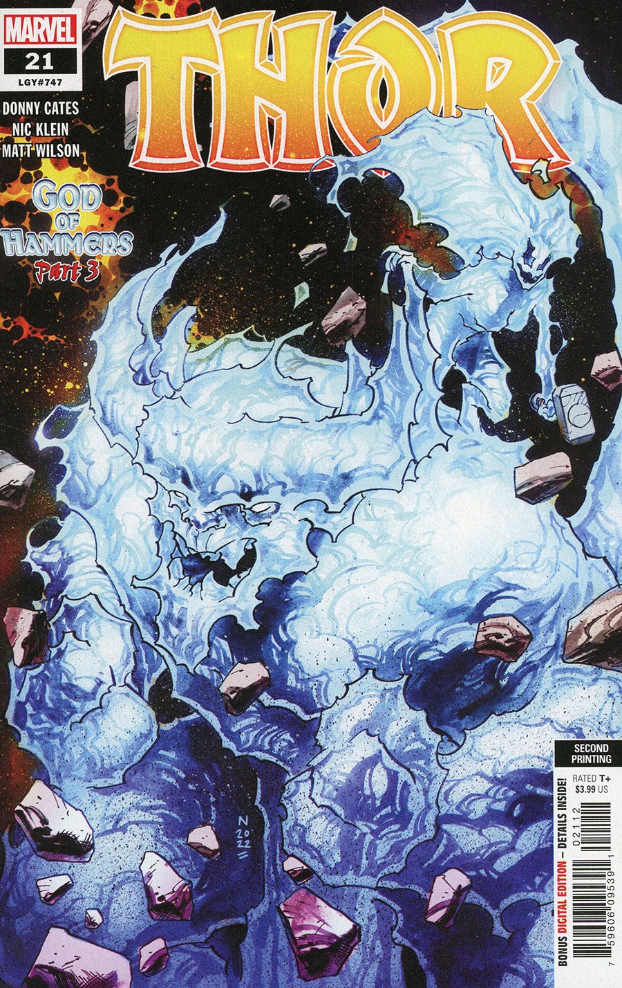 THOR 21 KLEIN 2ND PRINTING VARIANT (03/02/2022) - DelsBricks Toys & CollectiblesComic BooksDelsBricks Toys & CollectiblesUnknown Comic Books