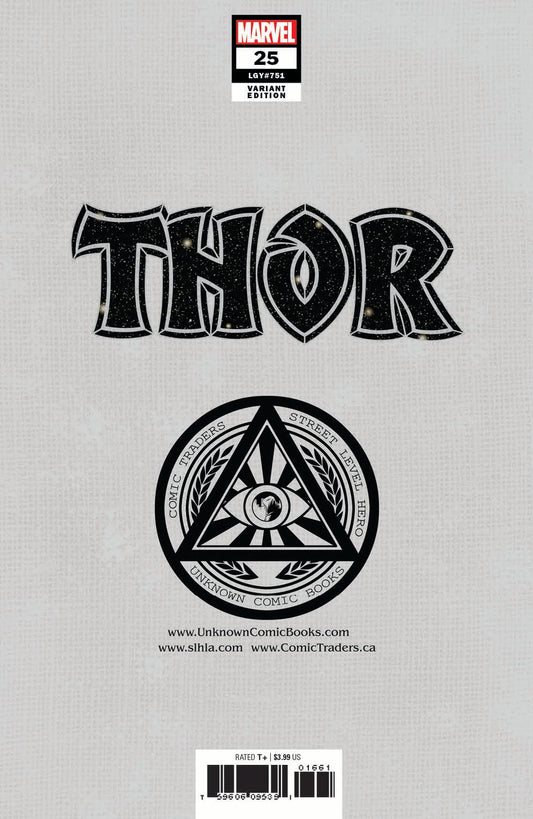 Thor 25 Unknown Comics Sabine Rich Exclusive Var (05/18/2022) - DelsBricks Toys & CollectiblesCOMIC BOOK EXCLUSIVEDelsBricks Toys & CollectiblesUnknown Comic Books