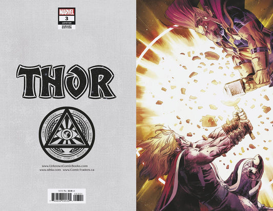 THOR 3 UNKNOWN COMICS EXCLUSIVE 4TH PTG KLEIN VIRGIN VAR (09/09/2020) - DelsBricks Toys & CollectiblesCOMIC BOOK EXCLUSIVEDelsBricks Toys & CollectiblesUnknown Comic Books
