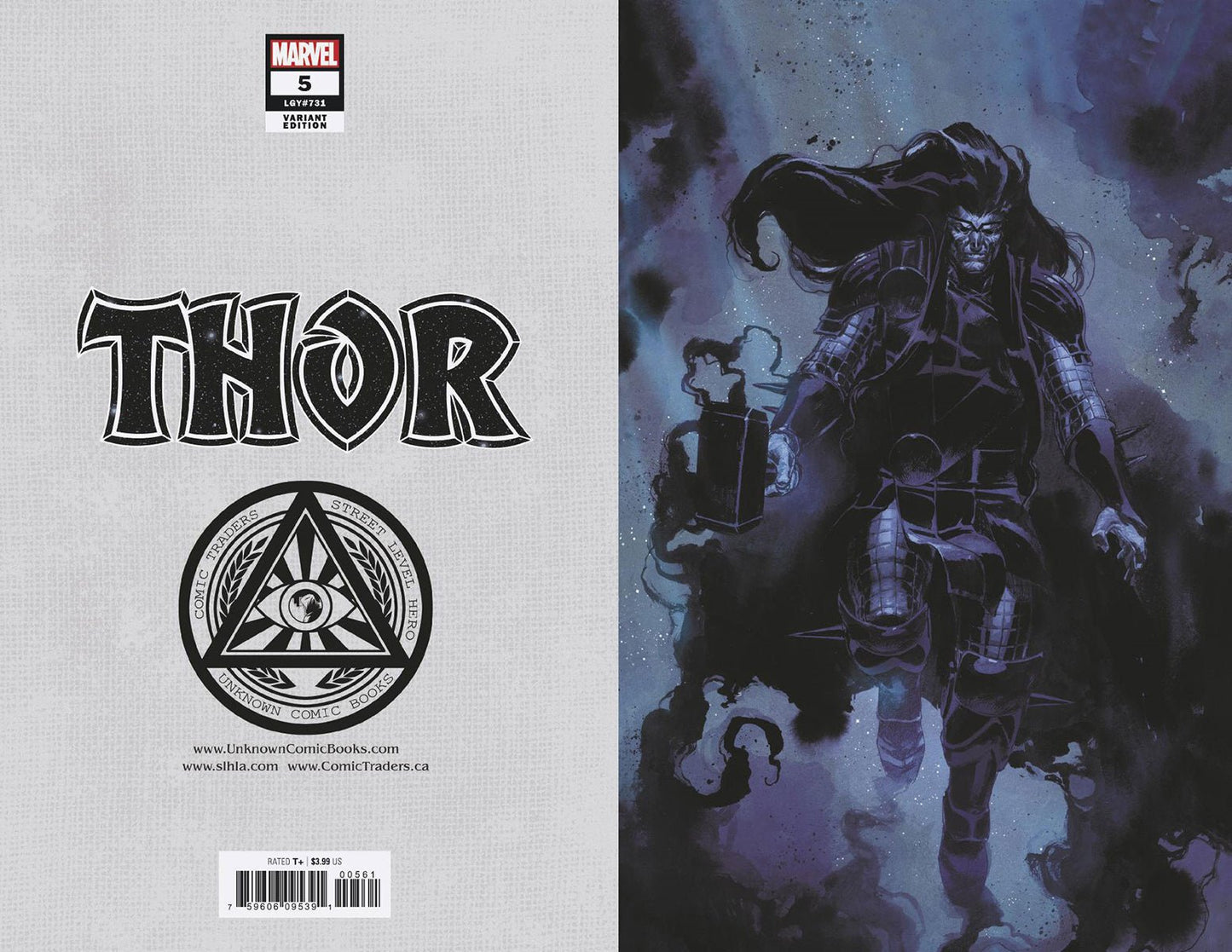 THOR 5 UNKNOWN COMICS EXCLUSIVE 3RD PTG KLEIN VIRGIN VAR (09/02/2020) - DelsBricks Toys & CollectiblesCOMIC BOOK EXCLUSIVEDelsBricks Toys & CollectiblesUnknown Comic Books