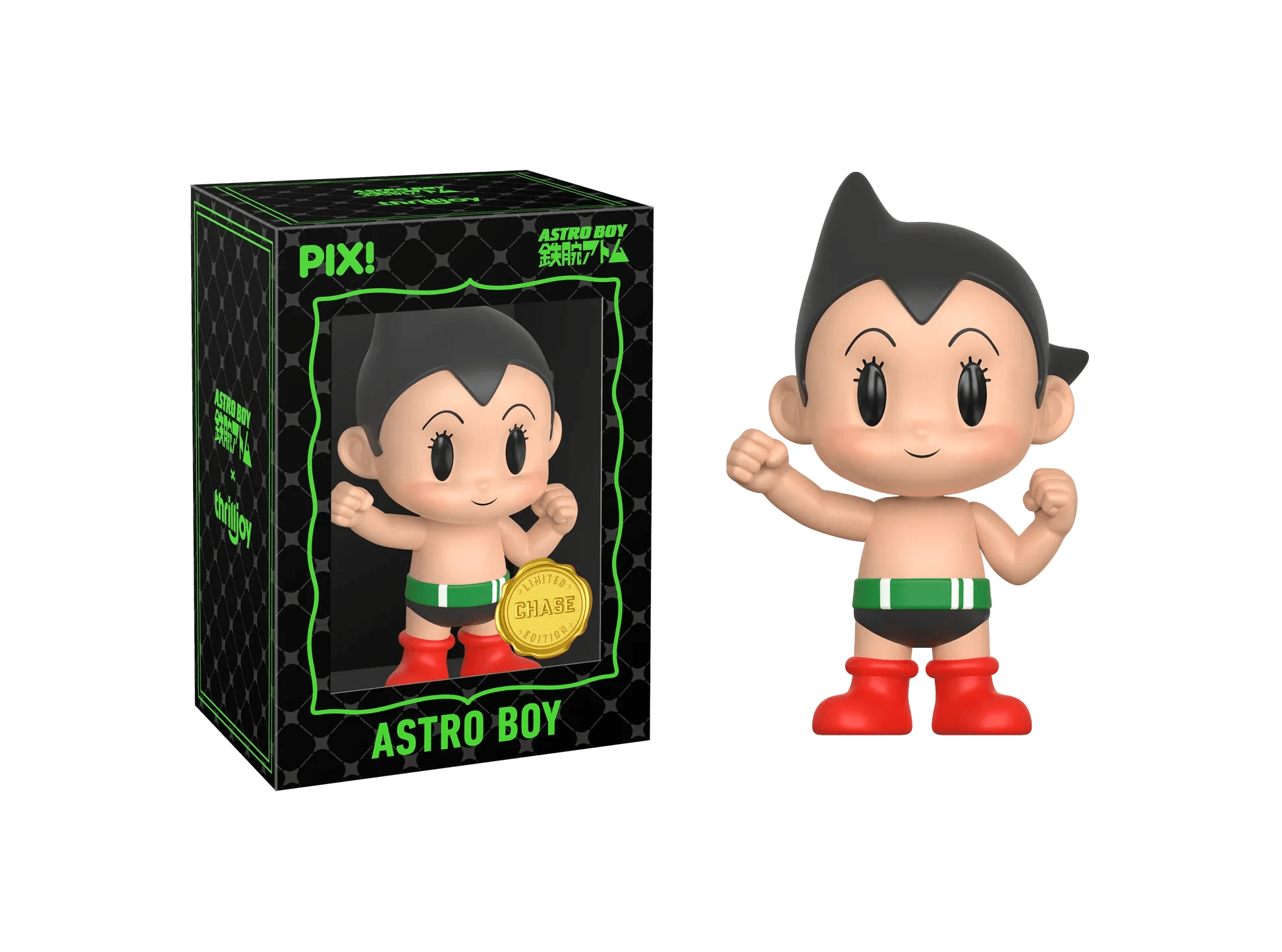 [Thrilljoy] Astro Boy - Astro Boy LE7777 PIX Vinyl Figure (1 in 6 Chance at Chase) - DelsBricks Toys & CollectiblesDelsBricks Toys & CollectiblesRalphie's Funhouse