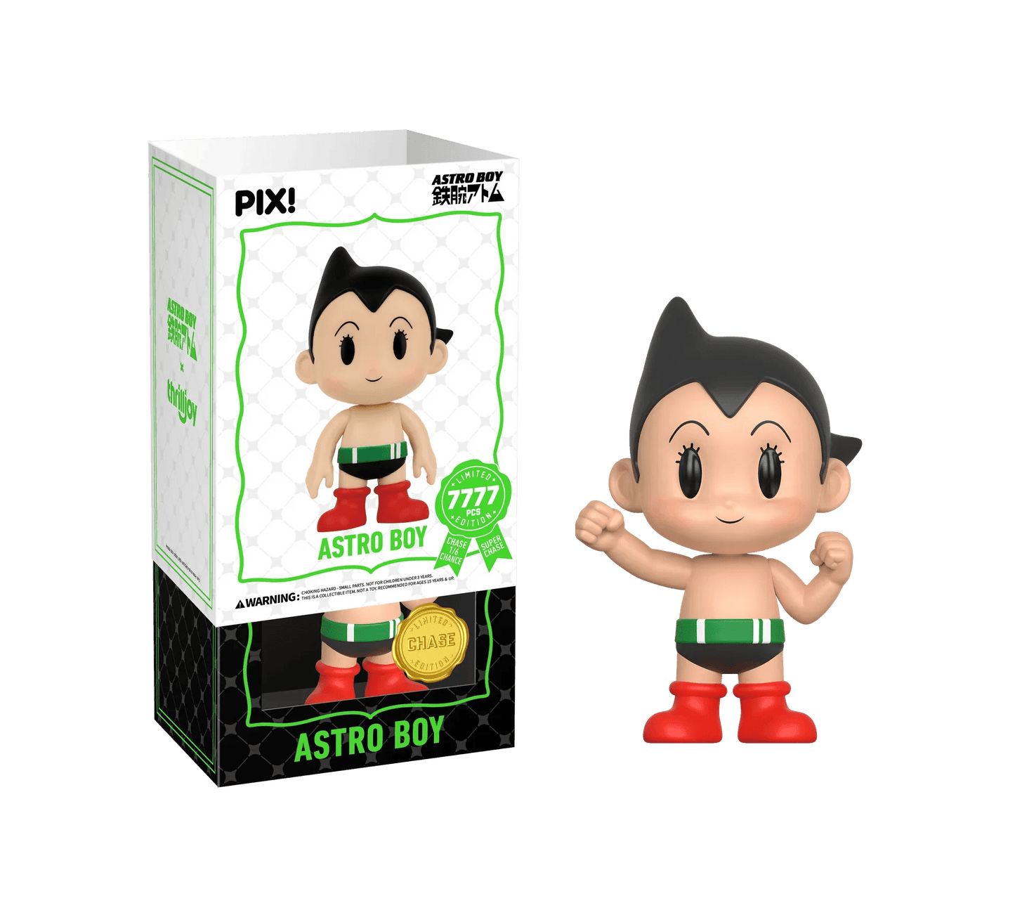 [Thrilljoy] Astro Boy - Astro Boy LE7777 PIX Vinyl Figure (1 in 6 Chance at Chase) - DelsBricks Toys & CollectiblesDelsBricks Toys & CollectiblesRalphie's Funhouse