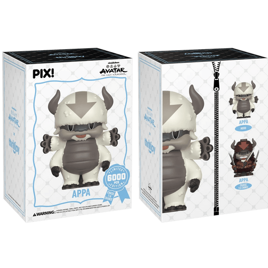 [Thrilljoy] Avatar The Last Airbender - Appa LE6000 PIX Vinyl Figure (1 in 6 Chance at Chase) - DelsBricks Toys & CollectiblesDelsBricks Toys & CollectiblesRalphie's Funhouse