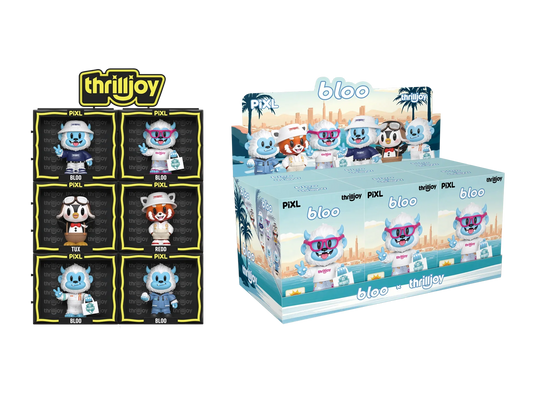 [Thrilljoy] BLOO - niverse PIXL Blind Box Vinyl (Chance at 1 of 300 hyper - rare “chase” pieces will be redeemable for a special 12” MEGA PIX!) - DelsBricks Toys & CollectiblesDelsBricks Toys & CollectiblesRalphie's Funhouse