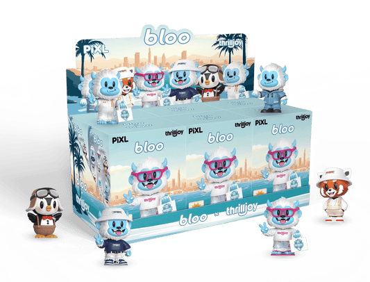 [Thrilljoy] BLOO - niverse PIXL Blind Box Vinyl (Chance at 1 of 300 hyper - rare “chase” pieces will be redeemable for a special 12” MEGA PIX!) - DelsBricks Toys & CollectiblesDelsBricks Toys & CollectiblesRalphie's Funhouse
