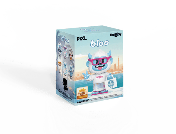 [Thrilljoy] BLOO - niverse PIXL Blind Box Vinyl (Chance at 1 of 300 hyper - rare “chase” pieces will be redeemable for a special 12” MEGA PIX!) - DelsBricks Toys & CollectiblesDelsBricks Toys & CollectiblesRalphie's Funhouse