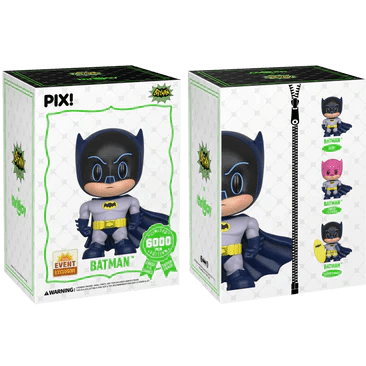 [Thrilljoy] DC Comics - Batman '66 LE6000 PIX Vinyl Figure (1 in 6 Chance at Chase) - DelsBricks Toys & CollectiblesDelsBricks Toys & CollectiblesRalphie's Funhouse