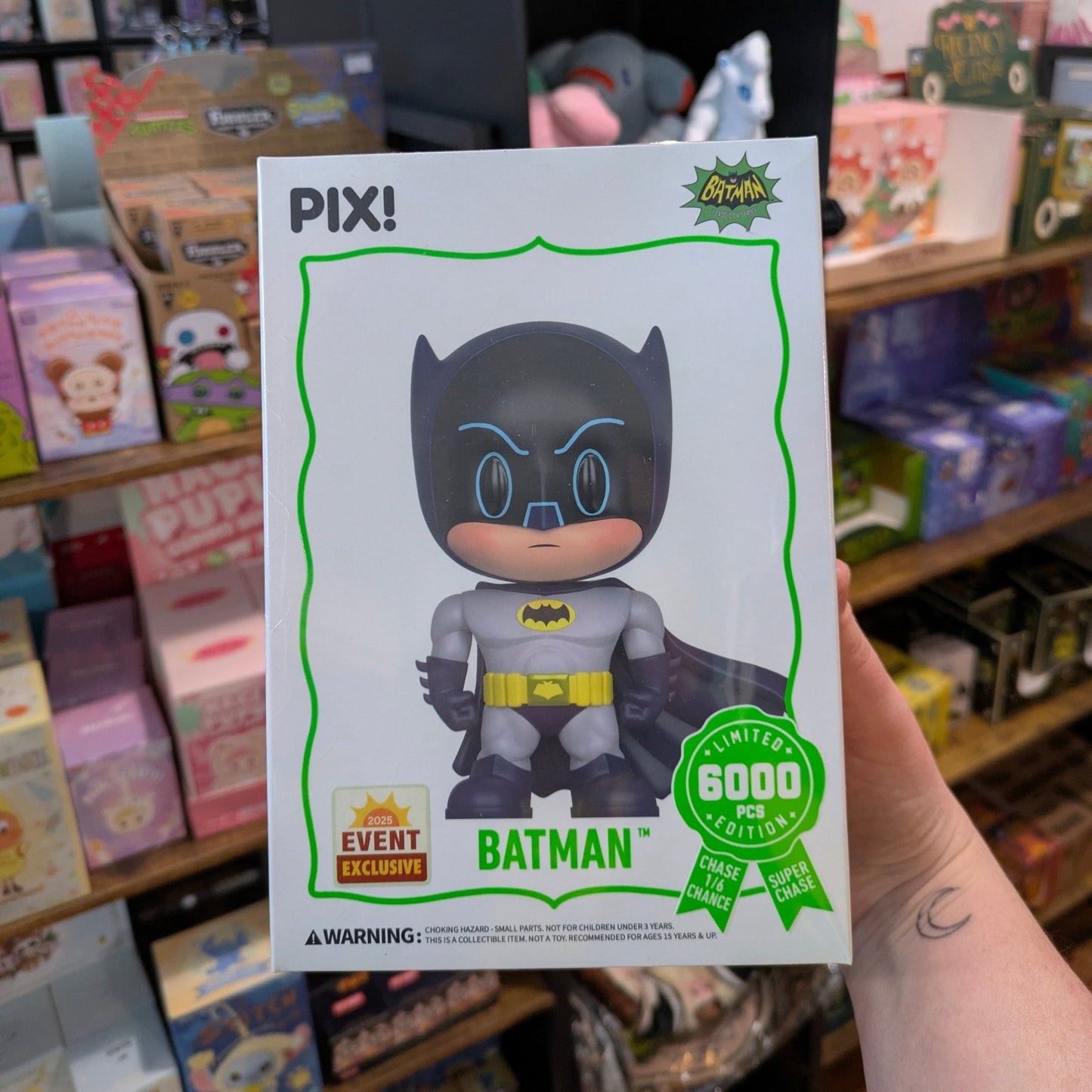 [Thrilljoy] DC Comics - Batman '66 LE6000 PIX Vinyl Figure (1 in 6 Chance at Chase) - DelsBricks Toys & CollectiblesDelsBricks Toys & CollectiblesRalphie's Funhouse