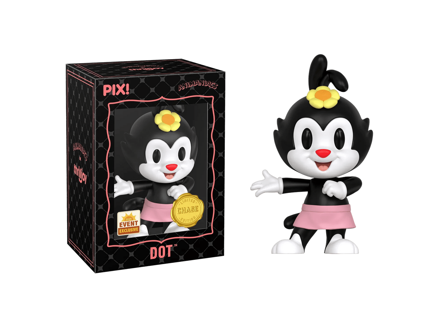 [Thrilljoy] [EXCLUSIVE] Animaniacs - Wakko LE6000 PIX Vinyl Figure (1 in 6 Chance at Chase) - DelsBricks Toys & CollectiblesDelsBricks Toys & CollectiblesRalphie's Funhouse