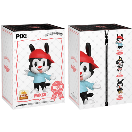 [Thrilljoy] [EXCLUSIVE] Animaniacs - Wakko LE6000 PIX Vinyl Figure (1 in 6 Chance at Chase) - DelsBricks Toys & CollectiblesDelsBricks Toys & CollectiblesRalphie's Funhouse
