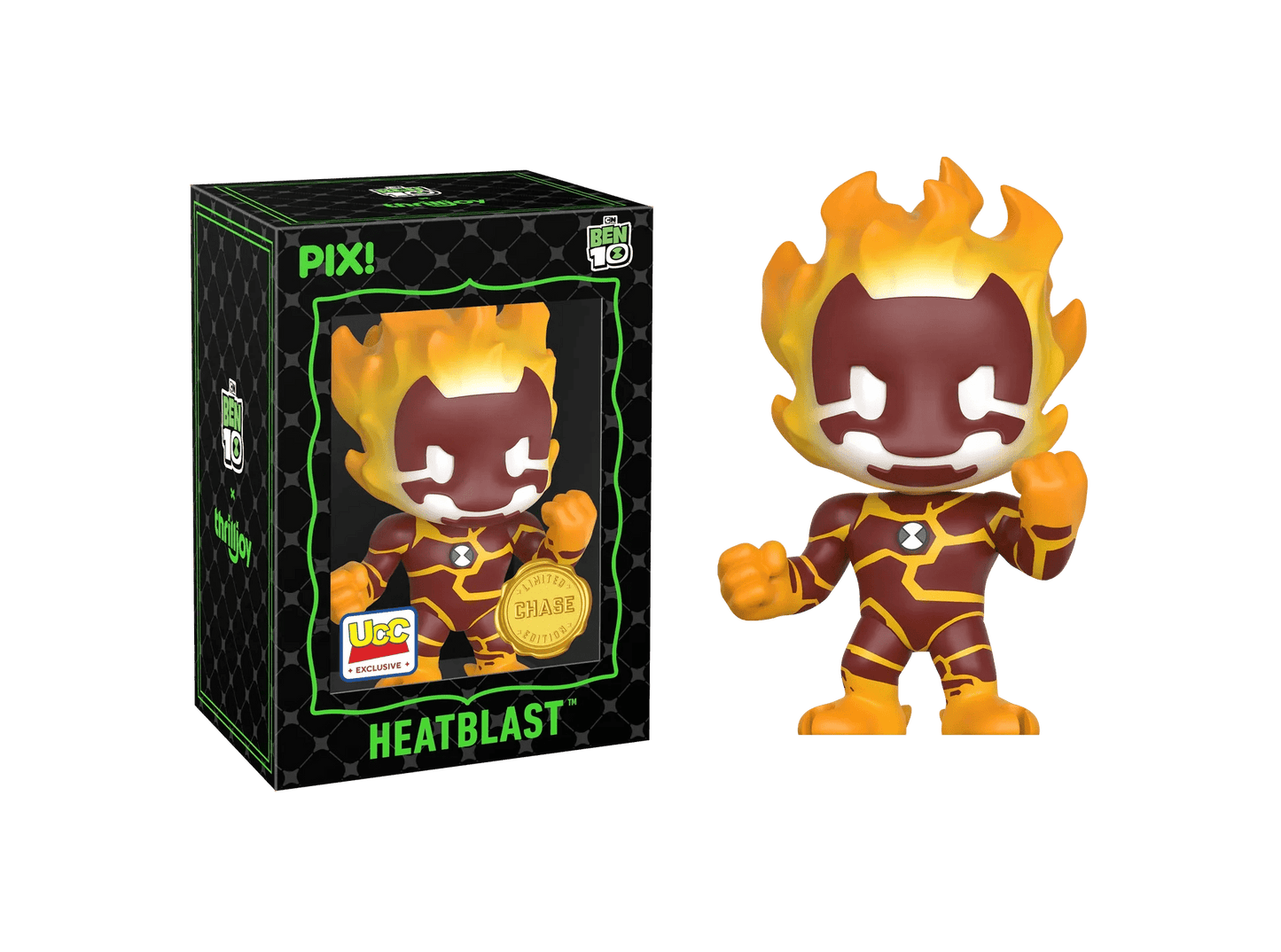 [Thrilljoy] [EXCLUSIVE] BEN 10 - Ben Tennyson LE6000 PIX Vinyl Figure (1 in 6 Chance at Chase) - DelsBricks Toys & CollectiblesDelsBricks Toys & CollectiblesRalphie's Funhouse