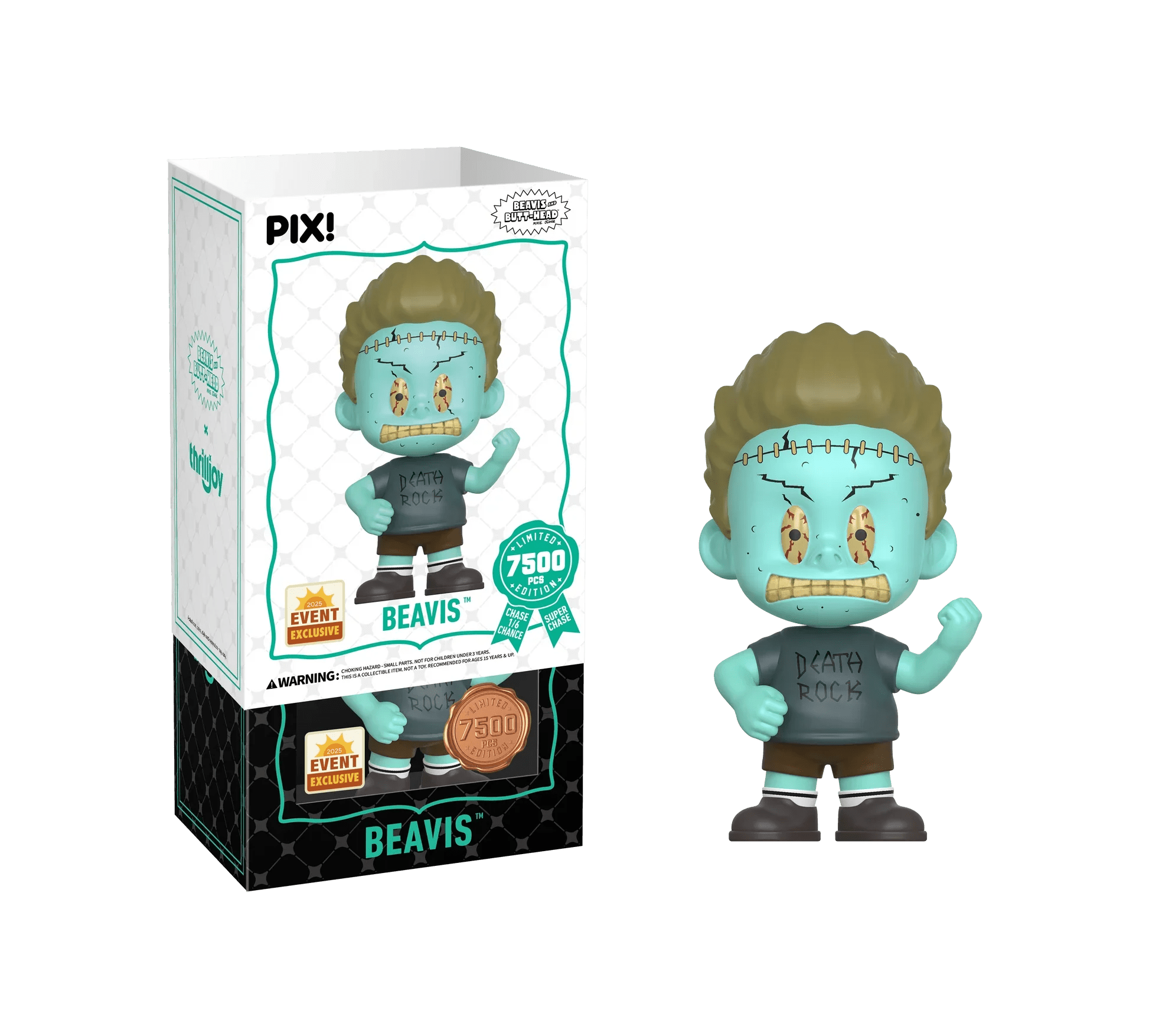 [Thrilljoy] [EXCLUSIVE] MTV's Beavis and Butt - Head - Beavis LE7500 PIX Vinyl Figure (1 in 6 Chance at Chase) - DelsBricks Toys & CollectiblesDelsBricks Toys & CollectiblesRalphie's Funhouse