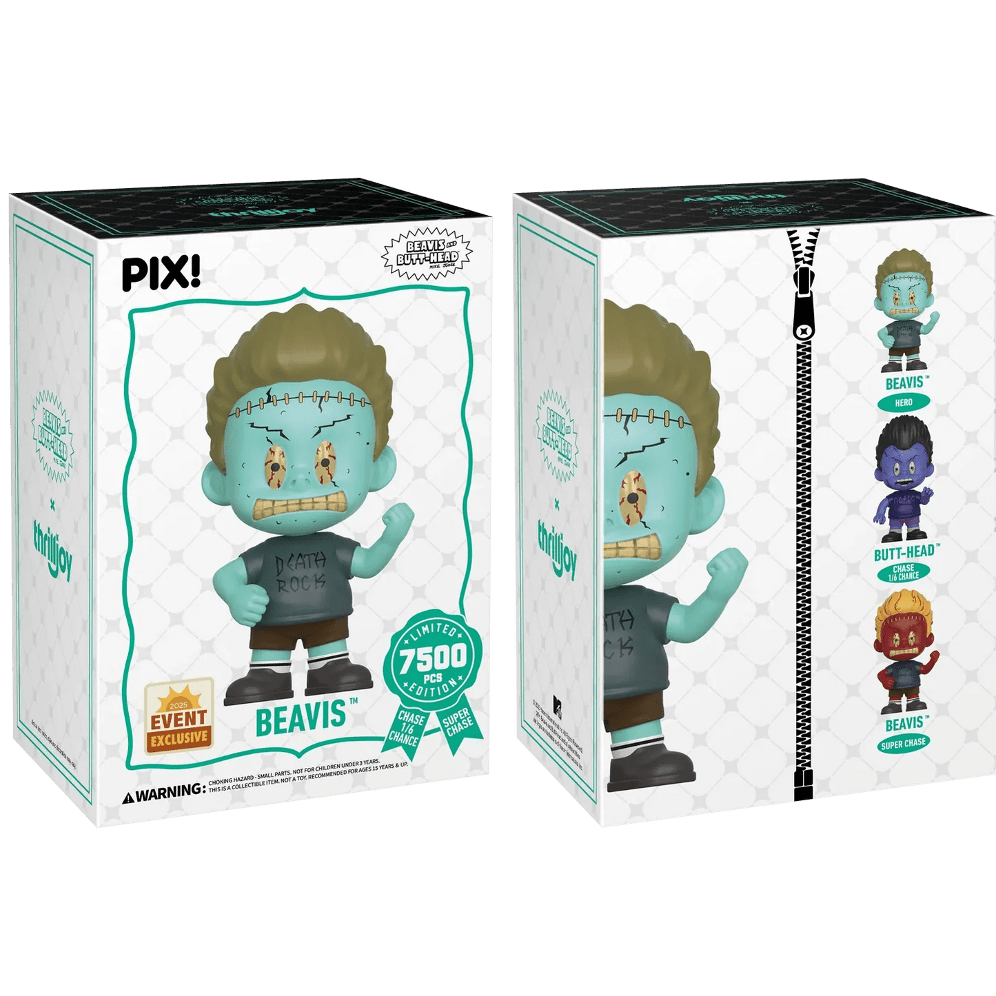 [Thrilljoy] [EXCLUSIVE] MTV's Beavis and Butt - Head - Beavis LE7500 PIX Vinyl Figure (1 in 6 Chance at Chase) - DelsBricks Toys & CollectiblesDelsBricks Toys & CollectiblesRalphie's Funhouse