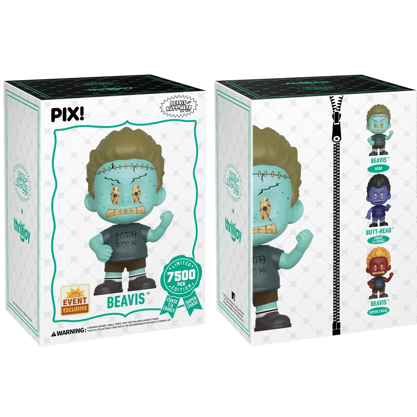 [Thrilljoy] [EXCLUSIVE] MTV's Beavis and Butt - Head - Beavis LE7500 PIX Vinyl Figure (1 in 6 Chance at Chase) - DelsBricks Toys & CollectiblesDelsBricks Toys & CollectiblesRalphie's Funhouse