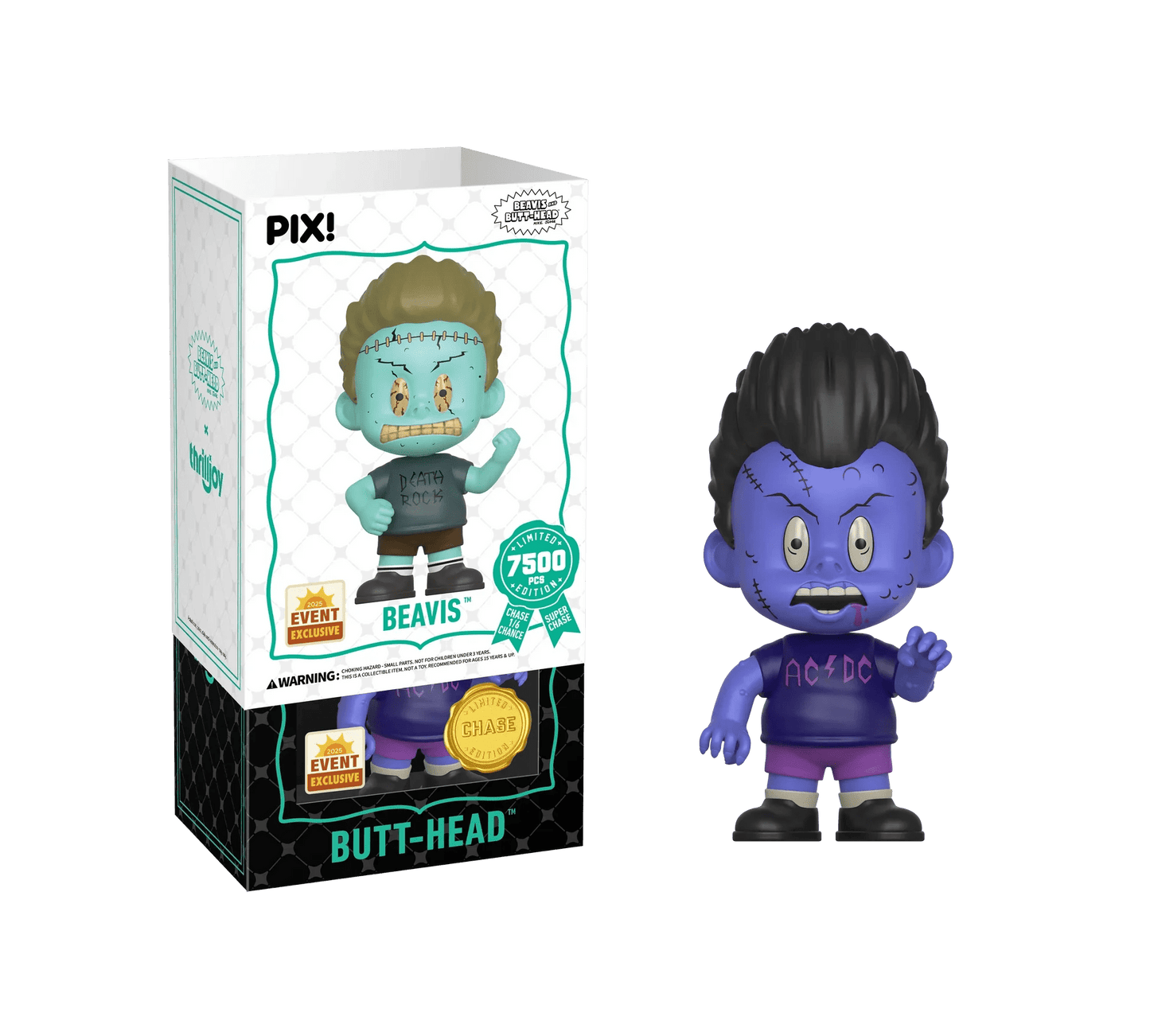 [Thrilljoy] [EXCLUSIVE] MTV's Beavis and Butt - Head - Beavis LE7500 PIX Vinyl Figure (1 in 6 Chance at Chase) - DelsBricks Toys & CollectiblesDelsBricks Toys & CollectiblesRalphie's Funhouse