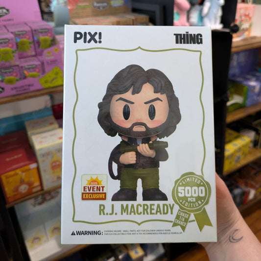 [Thrilljoy] [EXCLUSIVE] The Thing - R.J. MacReady LE5000 PIX Vinyl Figure (1 in 6 Chance at Chase) - DelsBricks Toys & CollectiblesDelsBricks Toys & CollectiblesRalphie's Funhouse