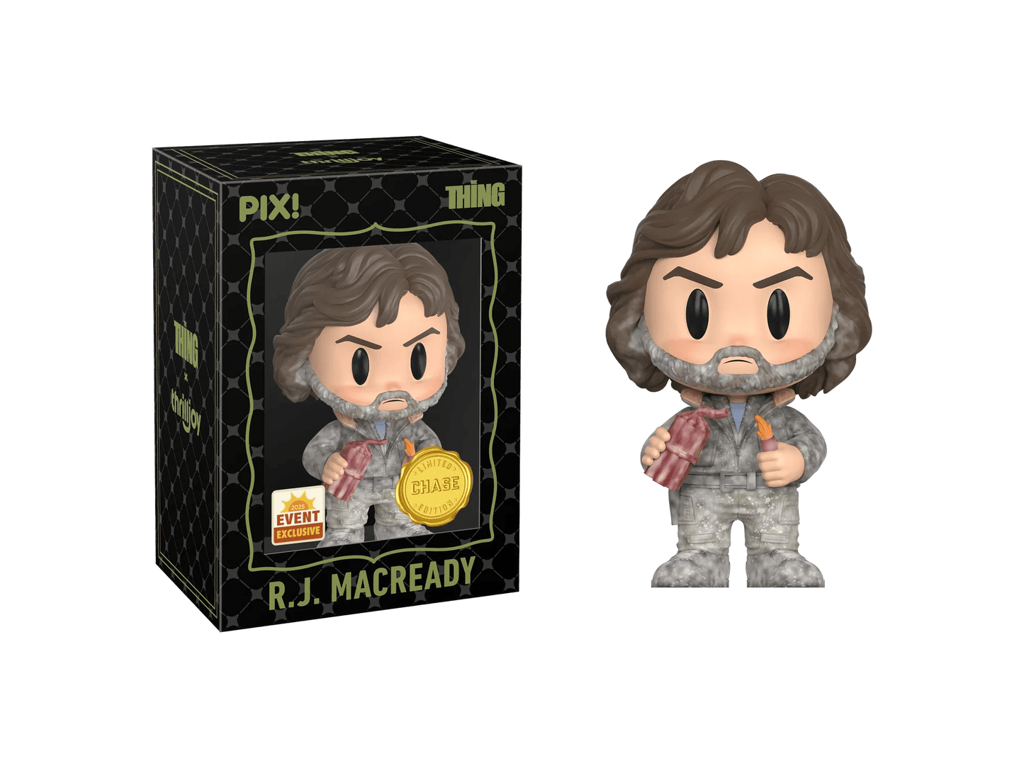 [Thrilljoy] [EXCLUSIVE] The Thing - R.J. MacReady LE5000 PIX Vinyl Figure (1 in 6 Chance at Chase) - DelsBricks Toys & CollectiblesDelsBricks Toys & CollectiblesRalphie's Funhouse