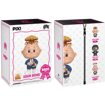 [Thrilljoy] GPK Garbage Pail Kids - Adam Bomb LE6000 PIX Vinyl Figure (1 in 6 Chance at Chase) - DelsBricks Toys & CollectiblesDelsBricks Toys & CollectiblesRalphie's Funhouse
