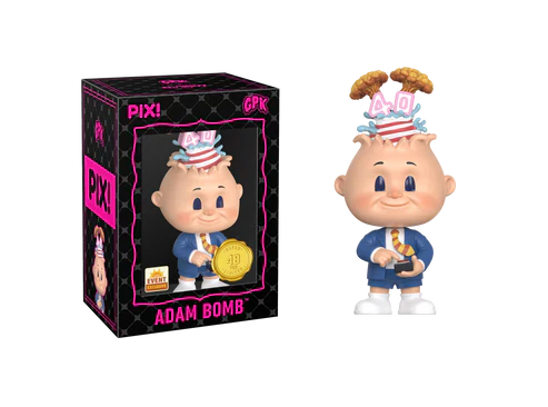 [Thrilljoy] GPK Garbage Pail Kids - Adam Bomb LE6000 PIX Vinyl Figure (1 in 6 Chance at Chase) - DelsBricks Toys & CollectiblesDelsBricks Toys & CollectiblesRalphie's Funhouse