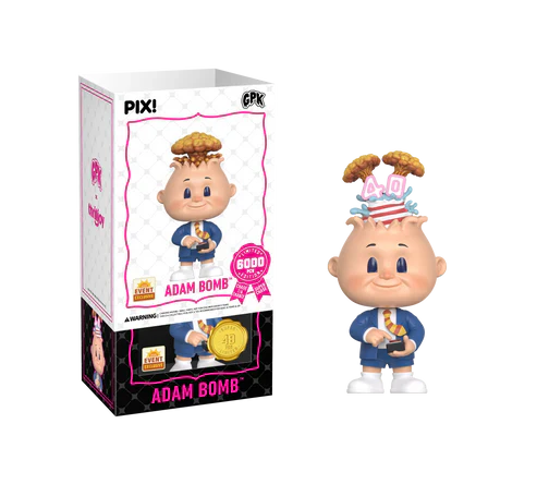 [Thrilljoy] GPK Garbage Pail Kids - Adam Bomb LE6000 PIX Vinyl Figure (1 in 6 Chance at Chase) - DelsBricks Toys & CollectiblesDelsBricks Toys & CollectiblesRalphie's Funhouse