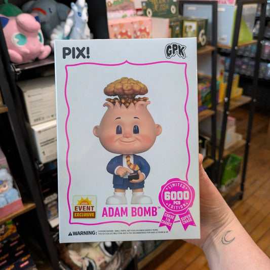 [Thrilljoy] GPK Garbage Pail Kids - Adam Bomb LE6000 PIX Vinyl Figure (1 in 6 Chance at Chase) - DelsBricks Toys & CollectiblesDelsBricks Toys & CollectiblesRalphie's Funhouse