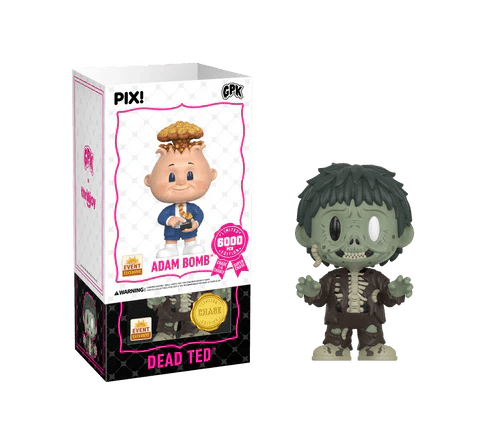 [Thrilljoy] GPK Garbage Pail Kids - Adam Bomb LE6000 PIX Vinyl Figure (1 in 6 Chance at Chase) - DelsBricks Toys & CollectiblesDelsBricks Toys & CollectiblesRalphie's Funhouse