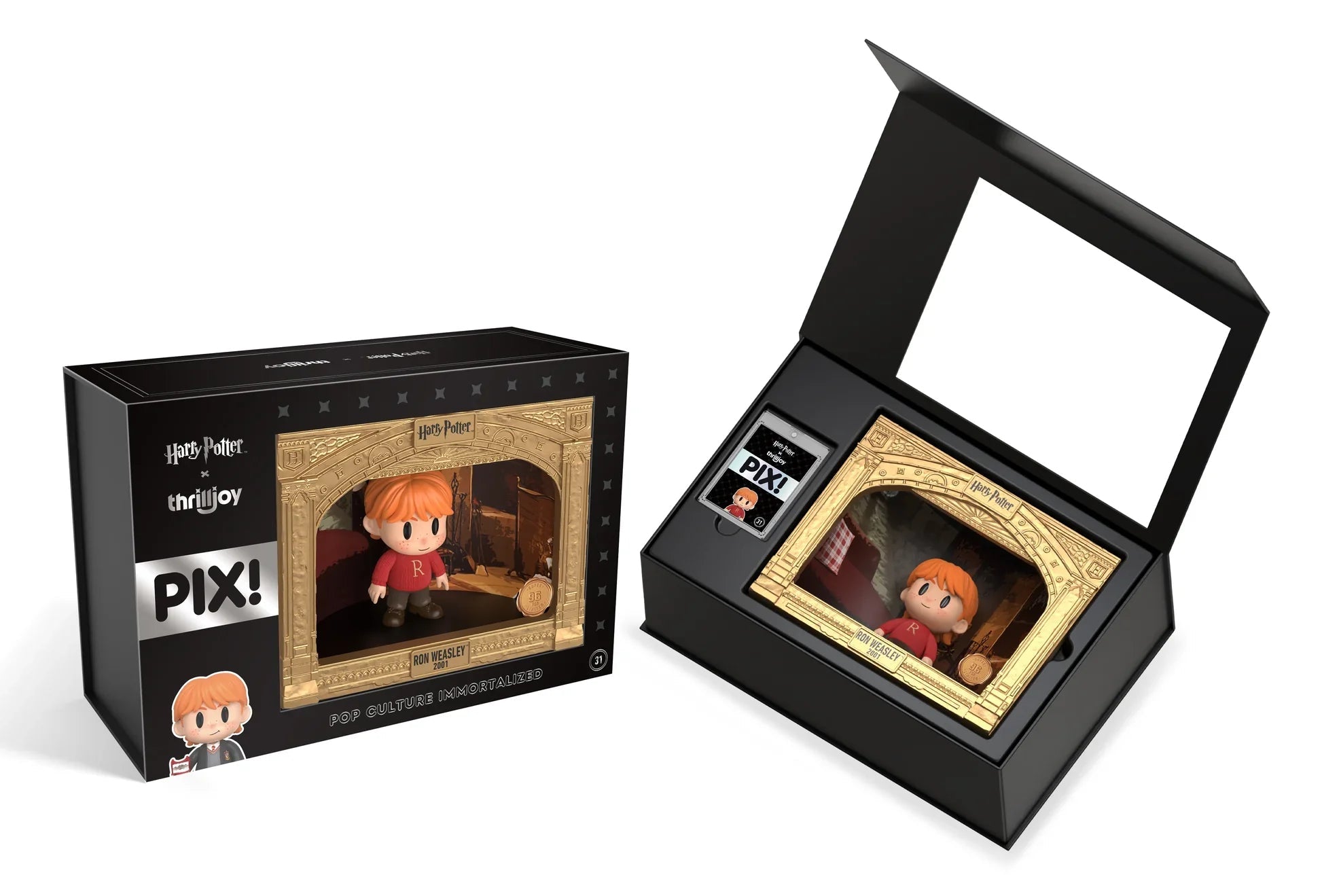 [Thrilljoy] Harry Potter and the Wizarding World - Ron Weasley LE3000 PIX Classic Vinyl Figure (1 in 6 Chance at Chase) - DelsBricks Toys & CollectiblesDelsBricks Toys & CollectiblesRalphie's Funhouse