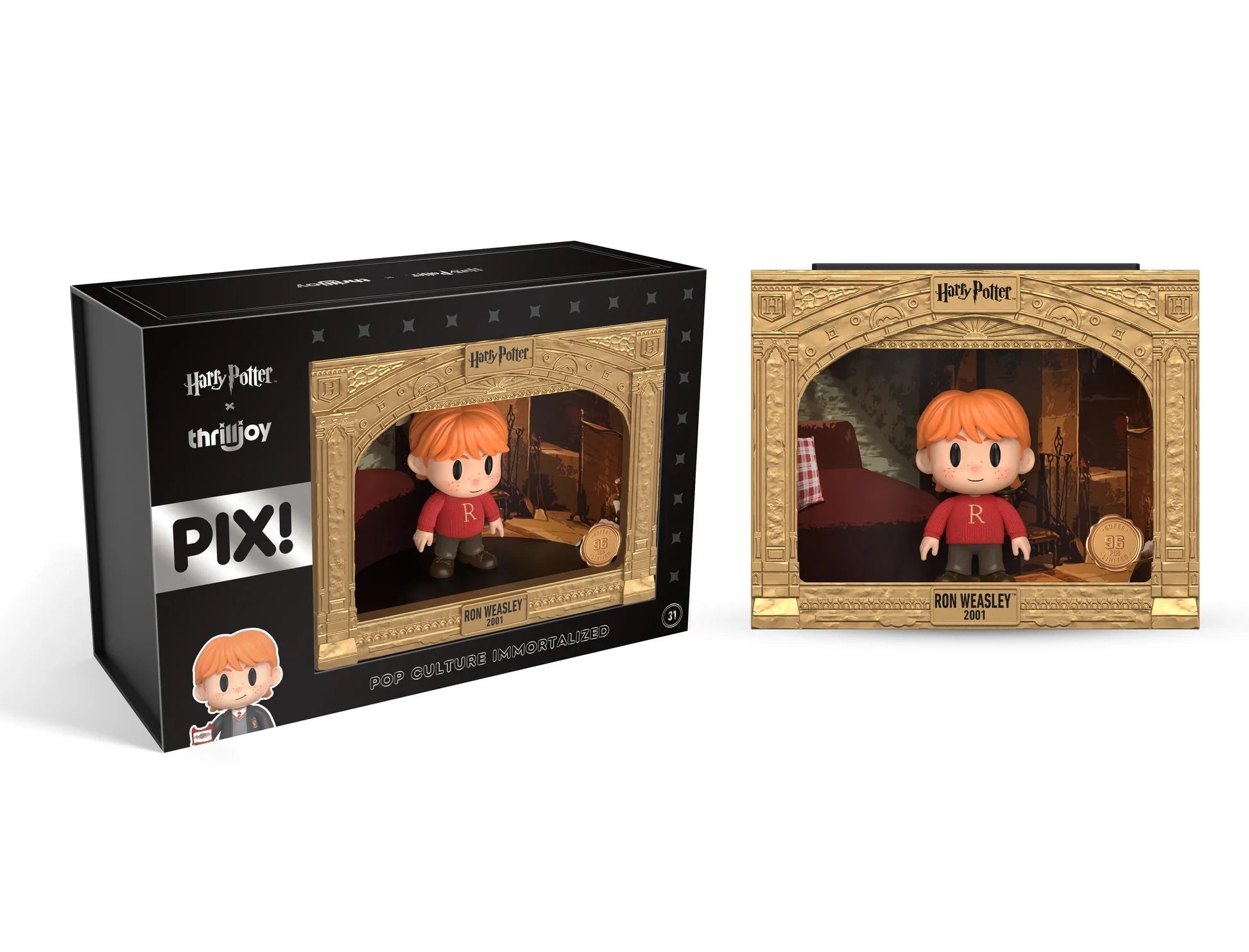 [Thrilljoy] Harry Potter and the Wizarding World - Ron Weasley LE3000 PIX Classic Vinyl Figure (1 in 6 Chance at Chase) - DelsBricks Toys & CollectiblesDelsBricks Toys & CollectiblesRalphie's Funhouse
