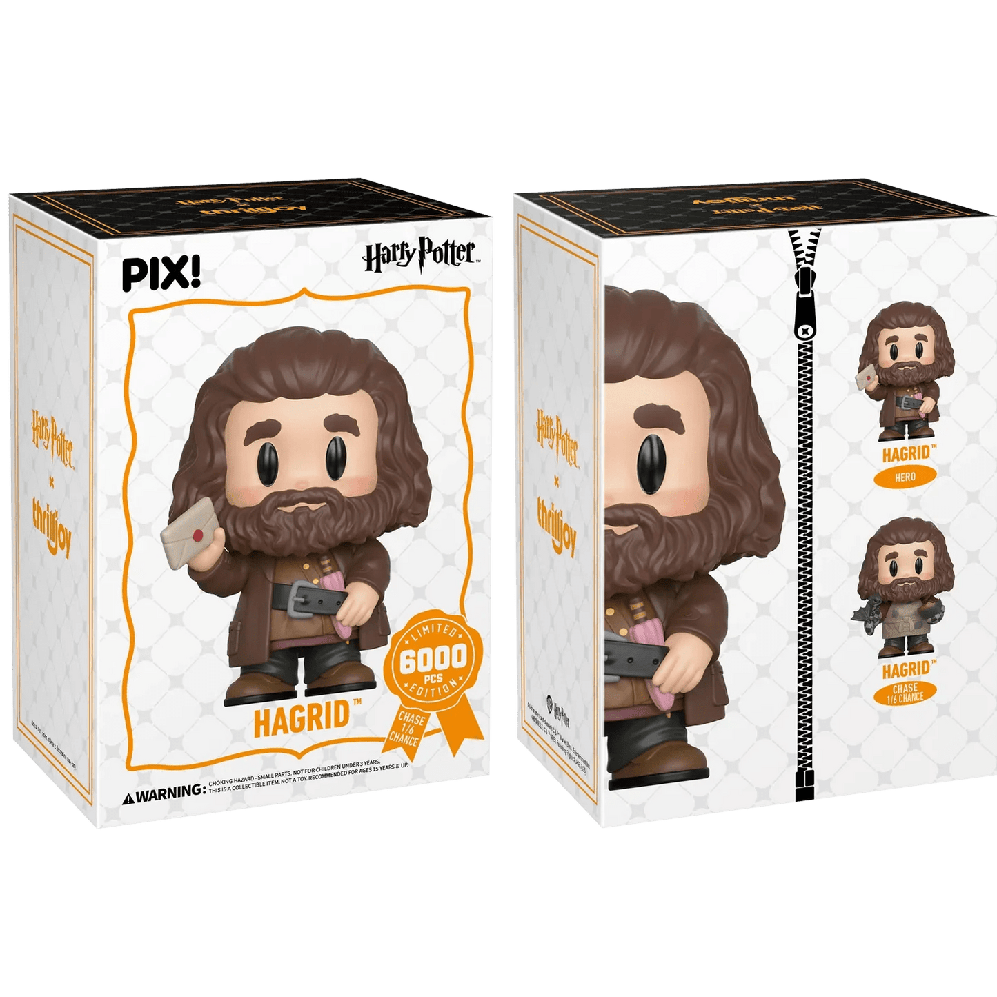[Thrilljoy] Harry Potter and The Wizarding World - Rubeus Hagrid LE6000 PIX Vinyl Figure (1 in 6 Chance at Chase) - DelsBricks Toys & CollectiblesDelsBricks Toys & CollectiblesRalphie's Funhouse